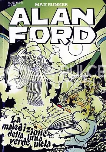 ALAN FORD ORIGINALE #   427: LA MALEDIZIONE DELLA LUNA VERDE MELA