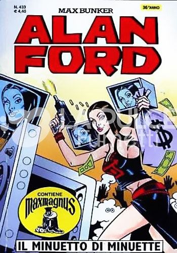 ALAN FORD ORIGINALE #   433: IL MINUETTO DI MINUETTE