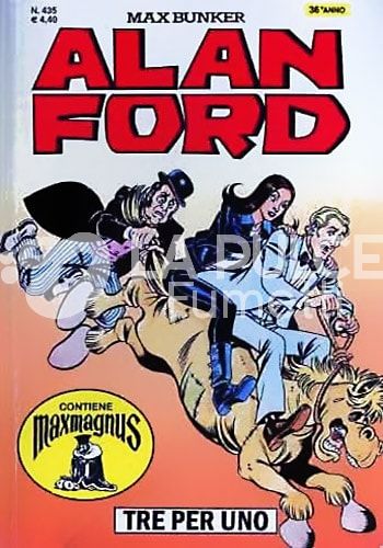 ALAN FORD ORIGINALE #   435: TRE PER UNO