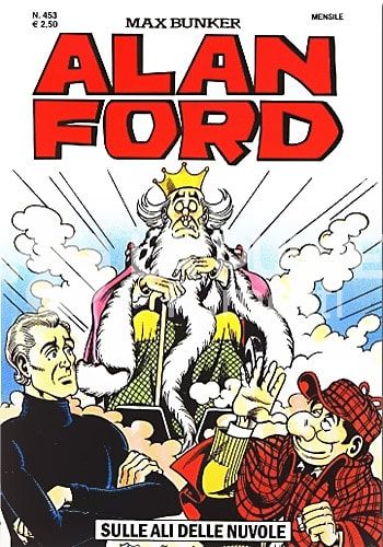 ALAN FORD ORIGINALE #   453: SULLE ALI DELLE NUVOLE