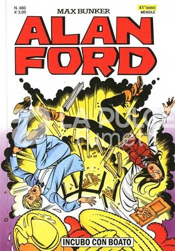 ALAN FORD ORIGINALE #   480: INCUBO CON BOATO