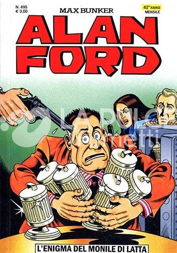 ALAN FORD ORIGINALE #   495: L'ENIGMA DEL MONILE DI LATTA