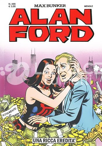 ALAN FORD ORIGINALE #   499: UNA RICCA EREDITA'