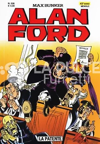 ALAN FORD ORIGINALE #   506: LA PATENTE