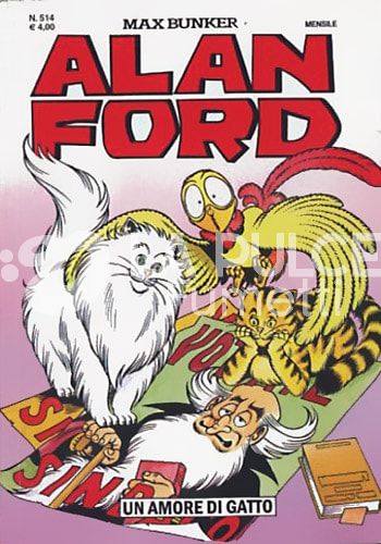 ALAN FORD ORIGINALE #   514: UN AMORE DI GATTO