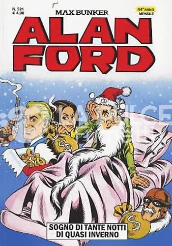ALAN FORD ORIGINALE #   521: SOGNO DI TANTE NOTTI DI QUASI INVERNO