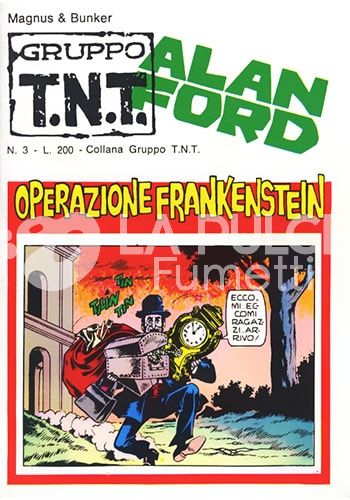 ALAN FORD GRUPPO TNT #     3: OPERAZIONE FRANKENSTEIN