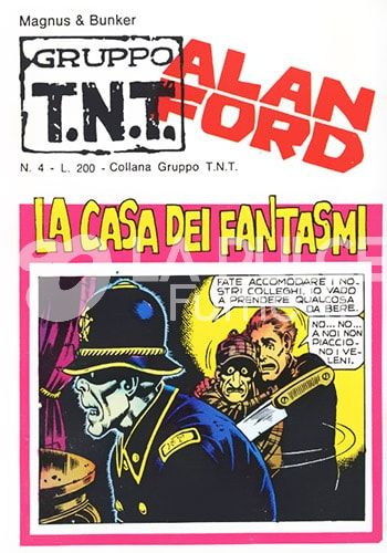 ALAN FORD GRUPPO TNT #     4: LA CASA DEI FANTASMI