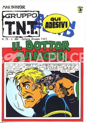 ALAN FORD GRUPPO TNT #    73: IL DOTTOR CANCER + ADESIVI