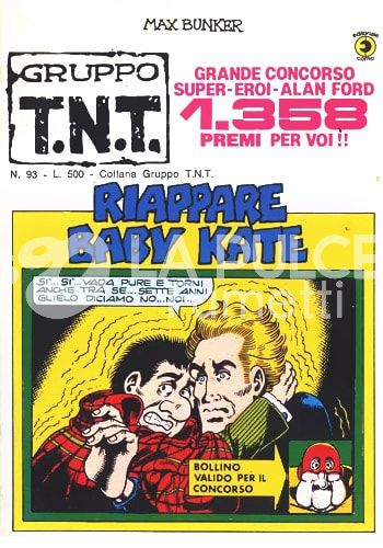ALAN FORD GRUPPO TNT #    93: RIAPPARE BABY KATE