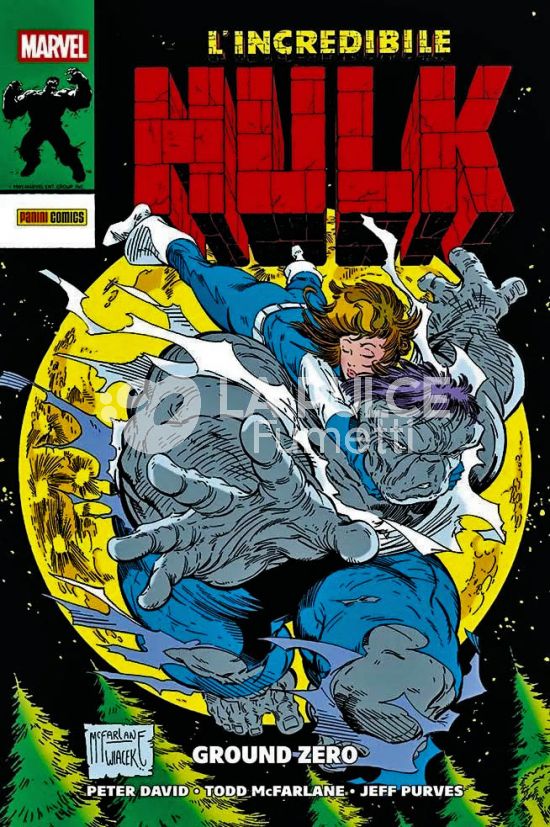 EROI D'AUTORE VINTAGE - L'INCREDIBILE HULK - PETER DAVID #     2: GROUND ZERO - CARTONATO - MARVEL HISTORY
