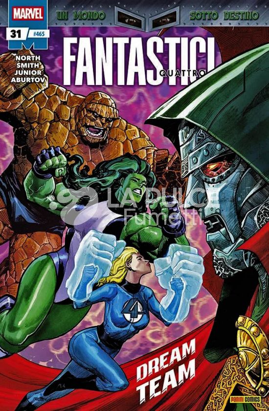 FANTASTICI QUATTRO #   465 - FANTASTICI QUATTRO 31 - UN MONDO SOTTO DESTINO