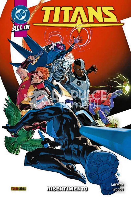 DC COLLECTION INEDITO - TITANS #     3: RISENTIMENTO - ALL IN