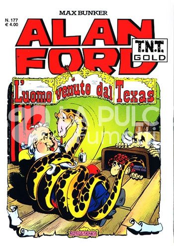 ALAN FORD TNT GOLD #   177: L'UOMO VENUTO DAL TEXAS