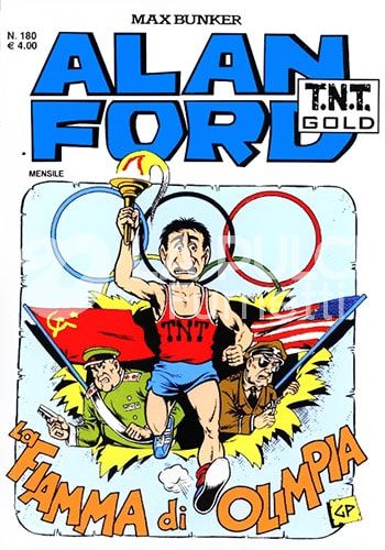 ALAN FORD TNT GOLD #   180: LA FIAMMA DI OLIMPIA