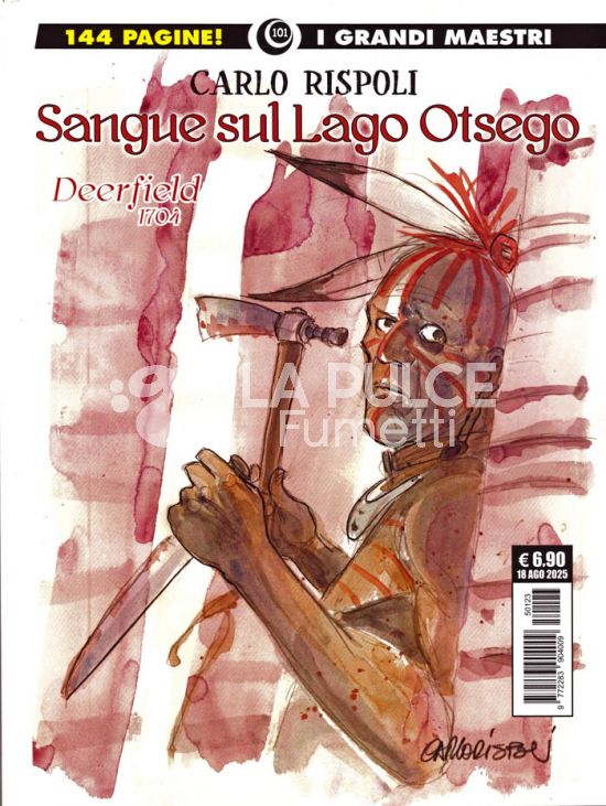 GLI ALBI DELLA COSMO #   123 - I GRANDI MAESTRI 101 - SANGUE SUL LAGO OTSEGO