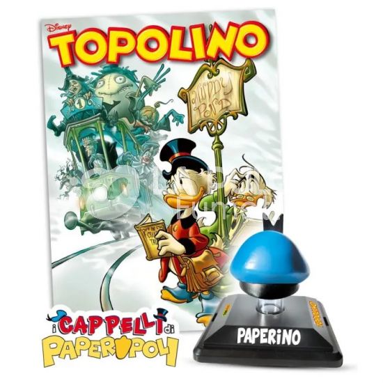 TOPOLINO LIBRETTO #  3609 + i CAPPELLi di PAPEROPOLI 1 (DI 3): il berretto di PAPERINO