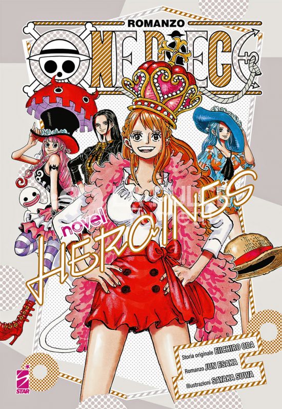 NOVEL #     2 - ONE PIECE NOVEL - HEROINES - ROMANZO + MINIPOSTER