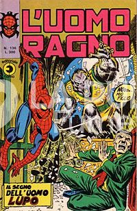 UOMO RAGNO #   136: IL SEGNO DELL'UOMO LUPO