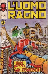 UOMO RAGNO #   141: BUIA NOTTE A SAN FRANCISCO