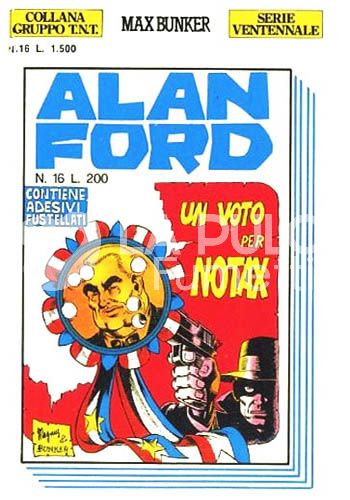 ALAN FORD GRUPPO TNT SERIE VENTENNALE #    16