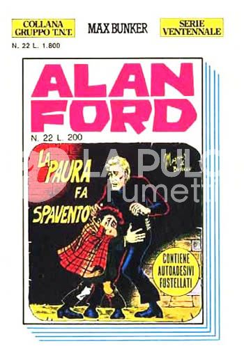 ALAN FORD GRUPPO TNT SERIE VENTENNALE #    22