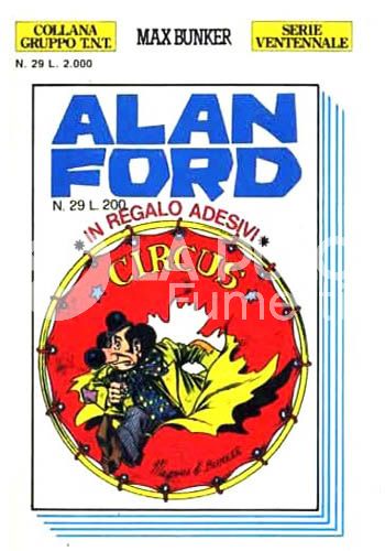 ALAN FORD GRUPPO TNT SERIE VENTENNALE #    29