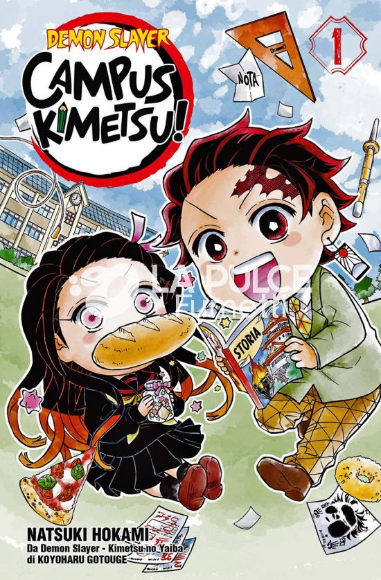 BIG - DEMON SLAYER - CAMPUS KIMETSU! 1/6 COMPLETA NUOVI ( N 1-3-4 ESAURITI )