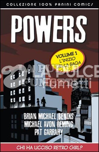 100% PANINI COMICS - POWERS 1/3 TUTTI RISTAMPA