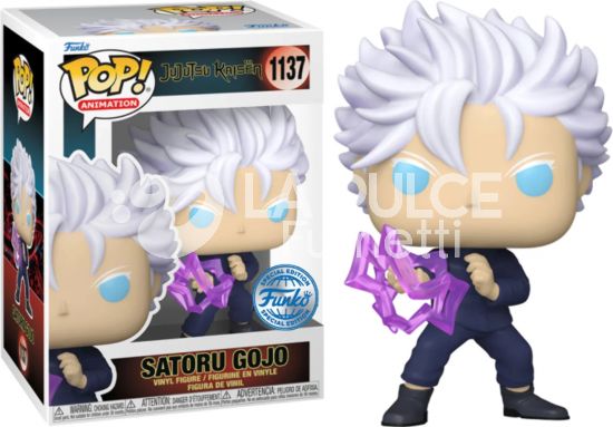 JUJUTSU KAISEN : SATORU GOJO - VINYL FIGURE # 1137 - POP FUNKO  SPECIAL EDITION