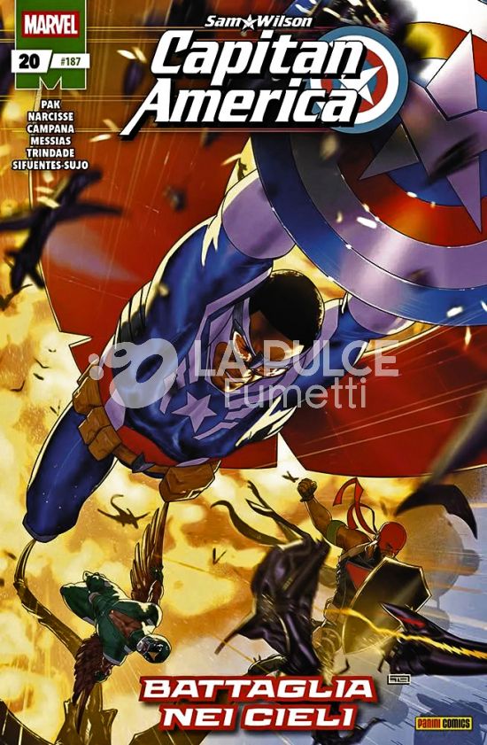 CAPITAN AMERICA #   187 - CAPITAN AMERICA 20 - SAM WILSON