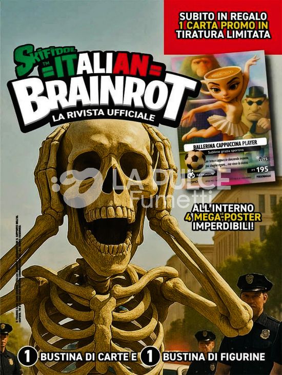 PANINI JUNIOR INIZIATIVE #    19 - BRAINROT - LA RIVISTA UFFICIALE 2