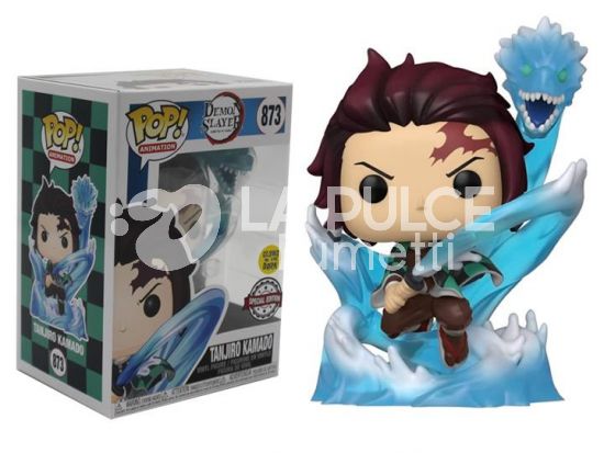 DEMON SLAYER: TANJIRO KAMADO #   873 - POP FUNKO ANIMATION SPECIAL EDITION GLOWS IN THE DARK