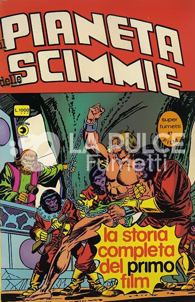 SUPERFUMETTI IN FILM #     3 - IL PIANETA DELLE SCIMMIE