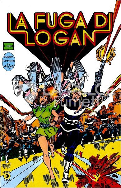 SUPERFUMETTI IN FILM #    11 - LA FUGA DI LOGAN