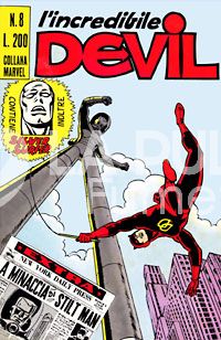 L'INCREDIBILE DEVIL #     8: LA MINACCIA DI STILT MAN DI BUSTA