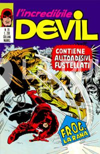 L'INCREDIBILE DEVIL #    20: FROG LA RANA - NO ADESIVI DI BUSTA