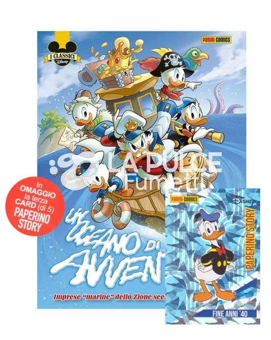 I CLASSICI DISNEY #  547 - SERIE 3 37 - UN OCEANO DI AVVENTURE - NO CARD PAPERINO STORY 3 (DI 5): FINE ANNI '40