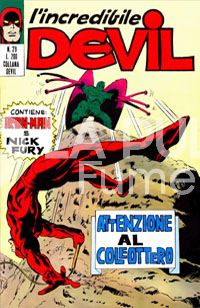 L'INCREDIBILE DEVIL #    29: ATTENZIONE AL COLEOTTERO DI BUSTA