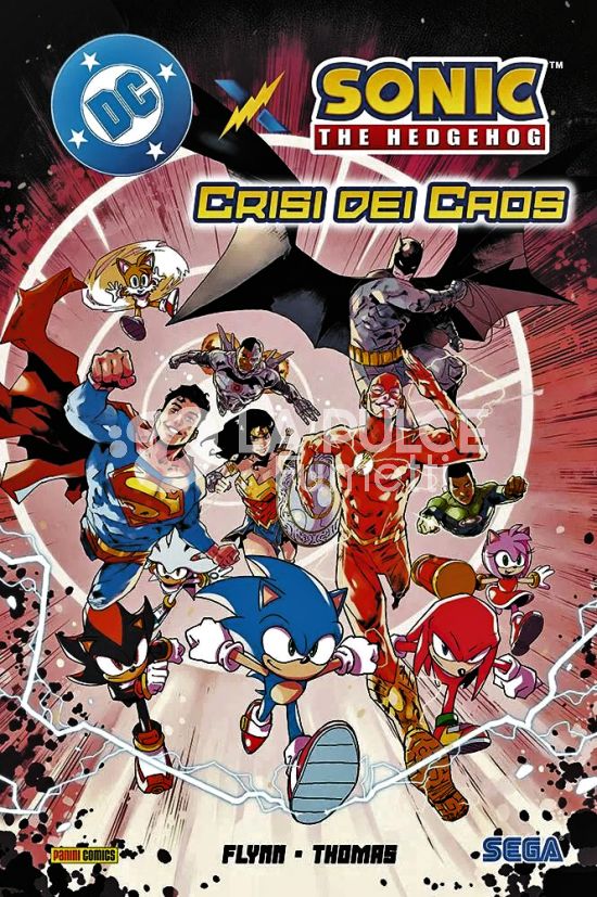 DC EVERGREEN INEDITO - DC X SONIC THE HEDGEHOG: CRISI E CAOS