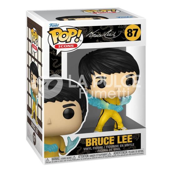 BRUCE LEE:   BRUCE LEE - POP- VINYL FIGURE # 87 - POP FUNKO ICONS
