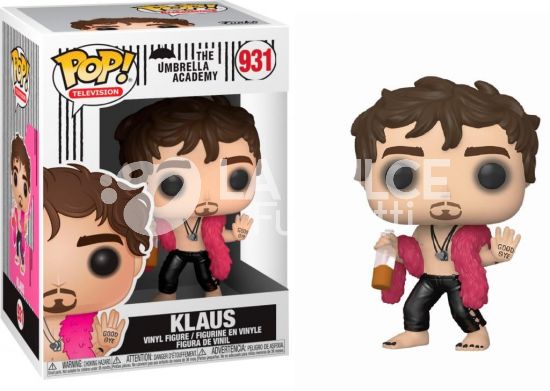 THE UMBRELLA ACADEMY: KLAUS - VINYL FIGURE #   931 - POP! FUNKO TELEVISION