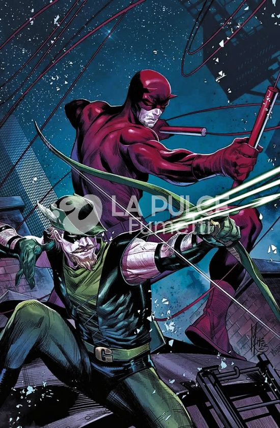 MARVEL/DC -  DEADPOOL/BATMAN - VARIANT DI MARCO CHECCHETTO