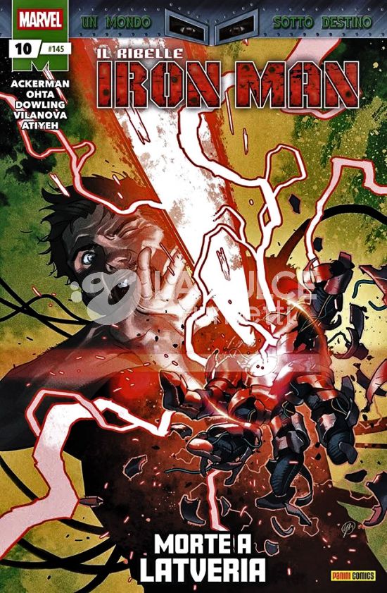 IRON MAN #   145 - IL RIBELLE IRON MAN 10 - UN MONDO SOTTO DESTINO