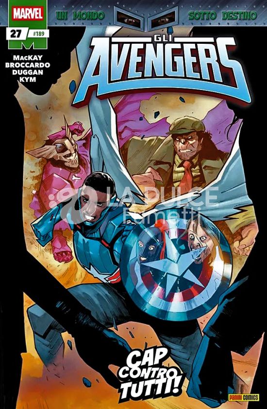 I VENDICATORI #   189 - GLI AVENGERS 27 - UN MONDO SOTTO DESTINO