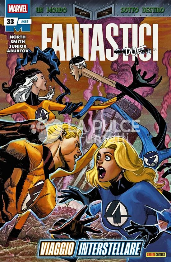 FANTASTICI QUATTRO # 467 - FANTASTICI QUATTRO 33 - UN MONDO SOTTO DESTINO