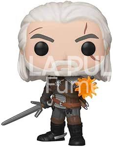 THE WITCHER WILD HUNT: GERALD (IGNI) - VINYL FIGURE #   554 - POP! FUNKO GAMES - FUNKO CLUB EXCLUSIVE
