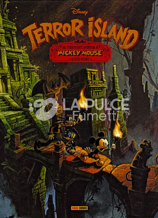 DISNEY COLLECTION #    19 - TERROR ISLAND - UNA TERRIFICANTE AVVENTURA DI MICKEY MOUSE - NUOVA EDIZIONE VARIANT COVER