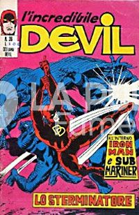 L'INCREDIBILE DEVIL #    36: LO STERMINATORE
