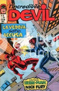 L'INCREDIBILE DEVIL #    82: LA VEDOVA SOTTO ACCUSA